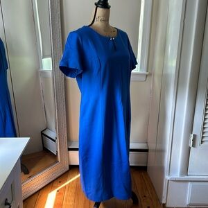 Talbots - 16 - Blue Dress